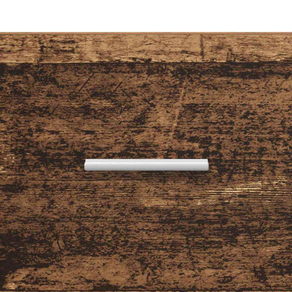 Couchtisch with Drawer Altholz 55 x 55 x 45 cm Holzwerkstoff