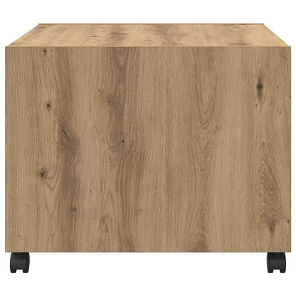 Couchtisch Eiche handwerklich 55 x 55 x 45 cm Holzwerkstoff