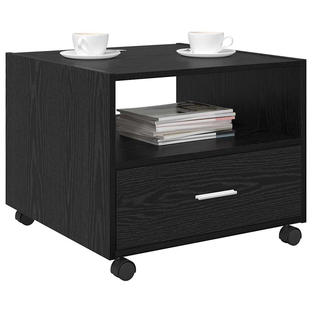 Couchtisch Schwarze Eiche 55 x 55 x 45 cm Holzwerkstoff