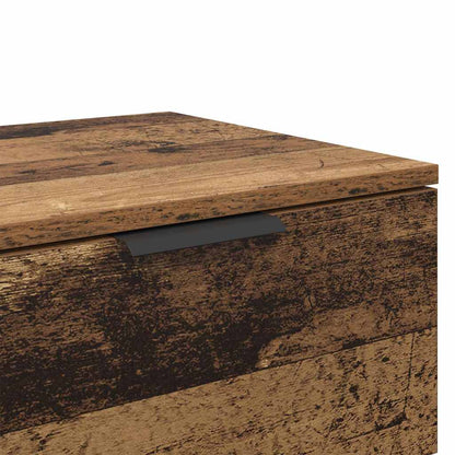 Nachttisch 2 pcs Altholz 45 x 39 x 50 cm Holzwerkstoff