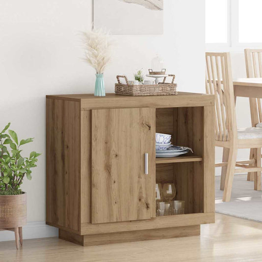 Sideboard Artisan-Eiche 40 x 80 x 75 cm Holzwerkstoff