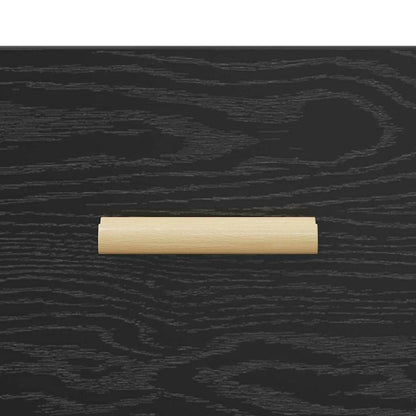 Nachttisch Schwarze Eiche 40 x 35 x 47,5 cm Holzwerkstoff
