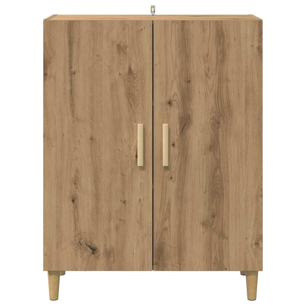 Sideboard Artisan-Eiche 70 x 34 x 90 cm Holzwerkstoff