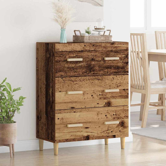 Sideboard Altholz 34 x 69.5 x 90 cm Holzwerkstoff