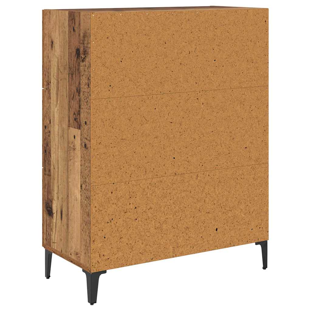 Sideboard Altholz 69.5 x 34 x 90 cm Holzwerkstoff