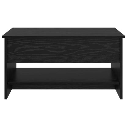 Couchtisch Schwarze Eiche 80 x 50.5 x 41.5 cm Holzwerkstoff