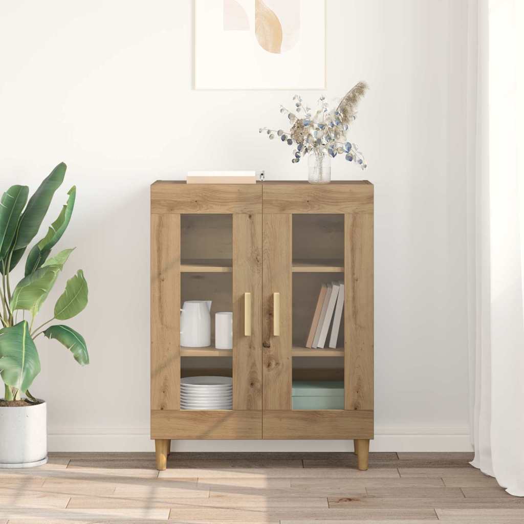 Sideboard Artisan-Eiche 69,5 x 34 x 90 cm Holzwerkstoff