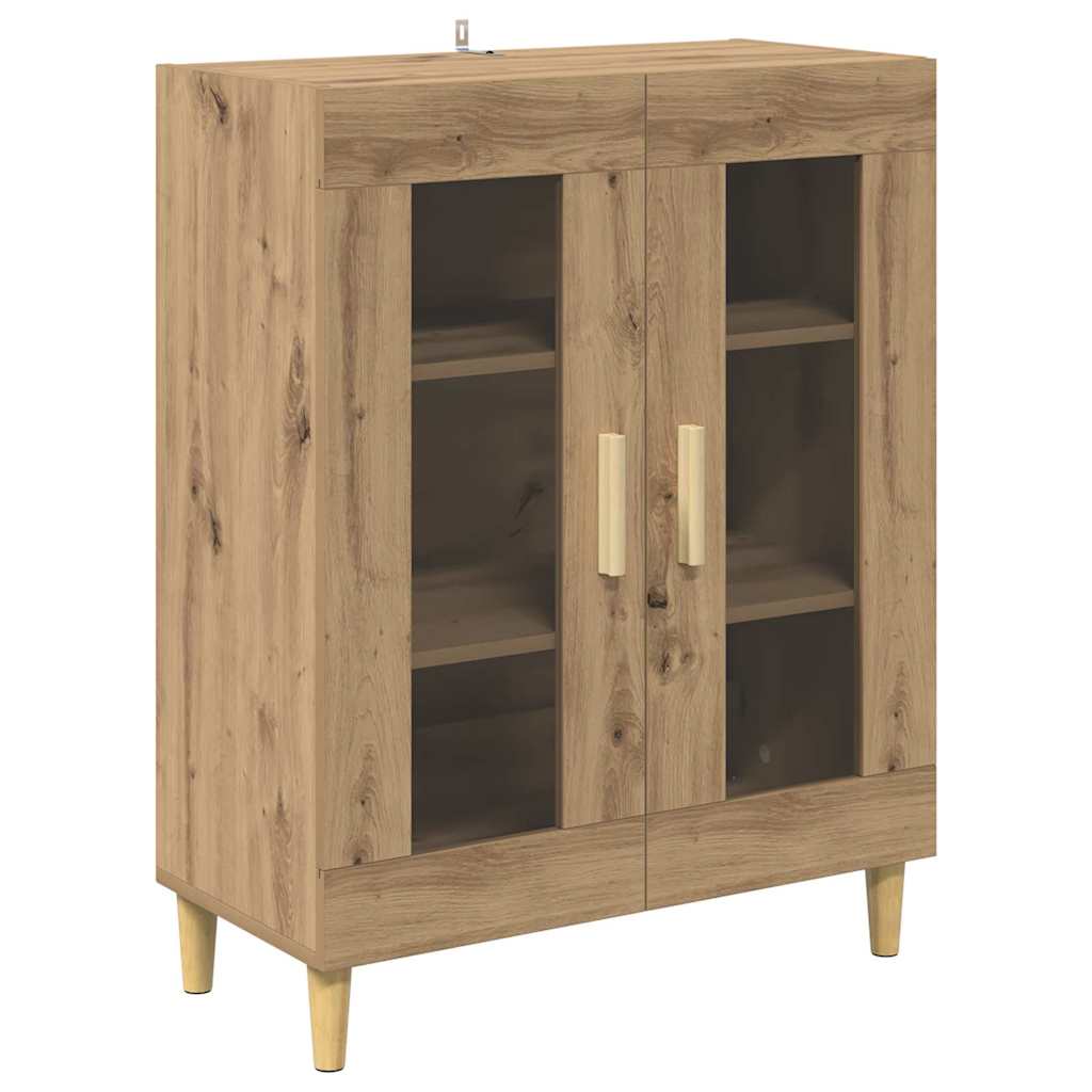 Sideboard Artisan-Eiche 69,5 x 34 x 90 cm Holzwerkstoff