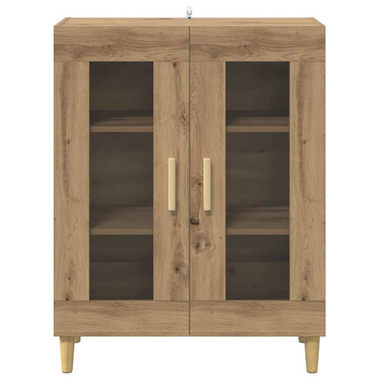 Sideboard Artisan-Eiche 69,5 x 34 x 90 cm Holzwerkstoff