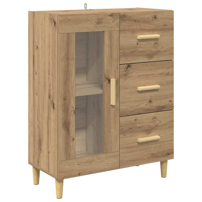 Sideboard Artisan-Eiche 69,5 x 34 x 90 cm Holzwerkstoff
