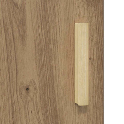 Sideboard Eiche handwerklich 34,5 x 34 x 90 cm Holzwerkstoff