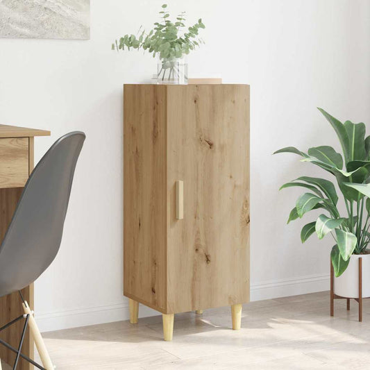Sideboard Eiche handwerklich 34,5 x 34 x 90 cm Holzwerkstoff