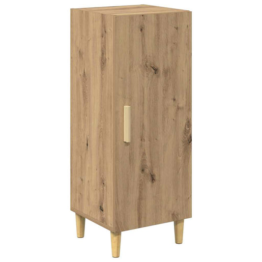 Sideboard Eiche handwerklich 34,5 x 34 x 90 cm Holzwerkstoff