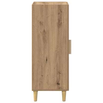 Sideboard Eiche handwerklich 34,5 x 34 x 90 cm Holzwerkstoff