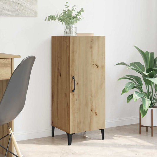 Sideboard Eiche handwerklich 34,5 x 34 x 90 cm Holzwerkstoff