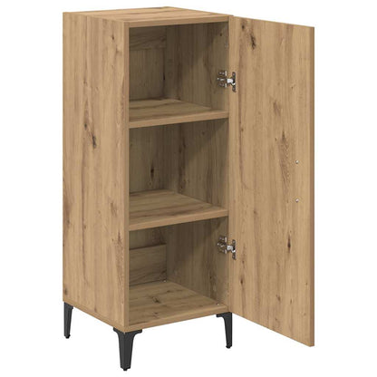 Sideboard Eiche handwerklich 34,5 x 34 x 90 cm Holzwerkstoff