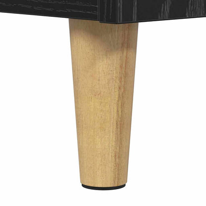 Sideboard Schwarze Eiche 34,5 x 34 x 90 cm Holzwerkstoff