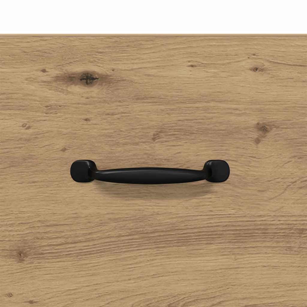 Sideboard Artisan-Eiche 34 x 34,5 x 90 cm Holzwerkstoff