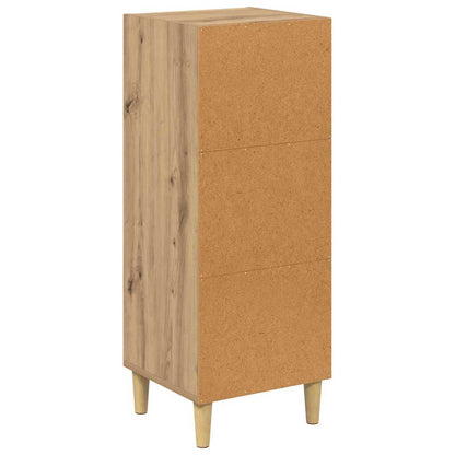 Sideboard Artisan-Eiche 32,5 x 34,5 x 90 cm Holzwerkstoff