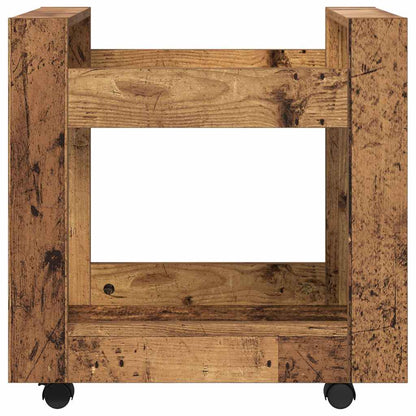 Schreibtischwagen Altholz 60 x 45 x 60 cm Holzwerkstoff