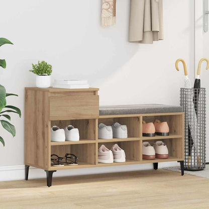 Schuhschrank Artisan-Eiche 102 x 36 x 60 cm Holzwerkstoff