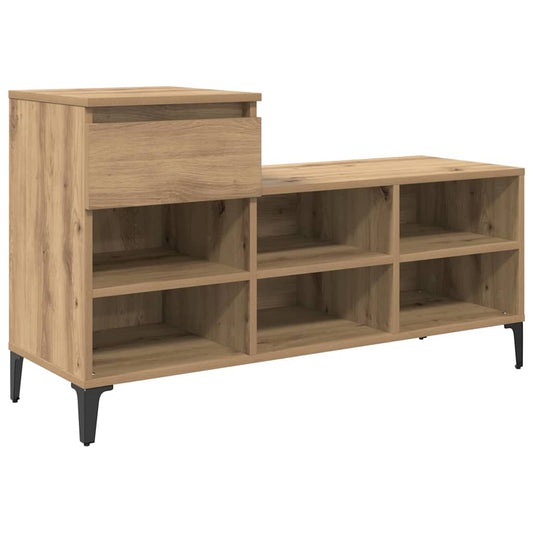 Schuhschrank Artisan-Eiche 102 x 36 x 60 cm Holzwerkstoff