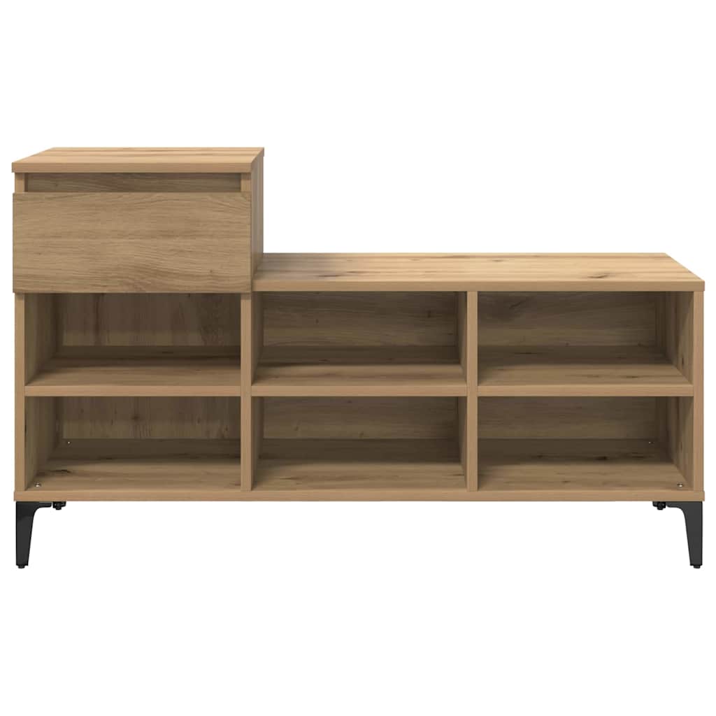 Schuhschrank Artisan-Eiche 102 x 36 x 60 cm Holzwerkstoff