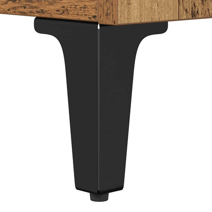 Couchtisch with Drawer Altholz 90 x 49 x 45 cm Holzwerkstoff