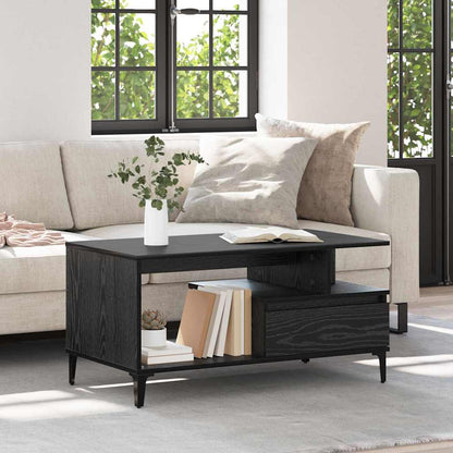 Couchtisch Schwarze Eiche 90 x 49 x 45 cm Holzwerkstoff