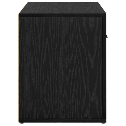 Nachttisch Schwarze Eiche 60 x 36 x 45 cm Holzwerkstoff