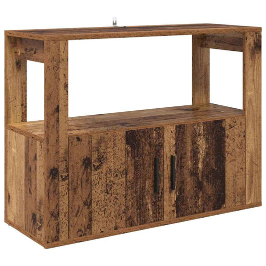 Sideboard Altholz 80 x 30 x 60 cm Holzwerkstoff