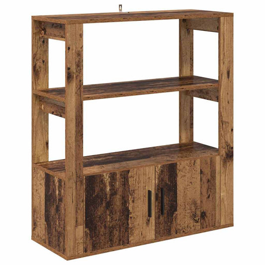 Sideboard Altholz 30 x 80 x 90 cm Holzwerkstoff