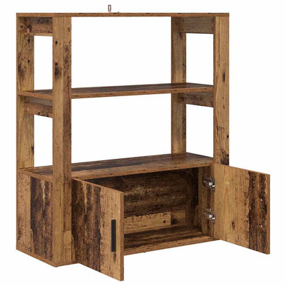 Sideboard Altholz 30 x 80 x 90 cm Holzwerkstoff
