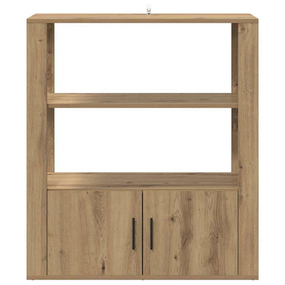 Sideboard Artisan-Eiche 30 x 80 x 90 cm Holzwerkstoff