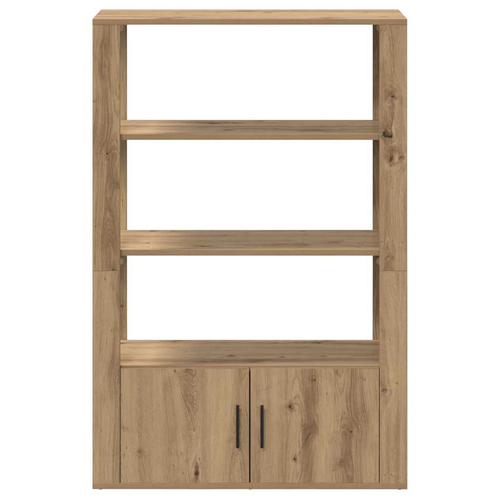 Sideboard Artisan-Eiche 30 x 80 x 119.5 cm Holzwerkstoff