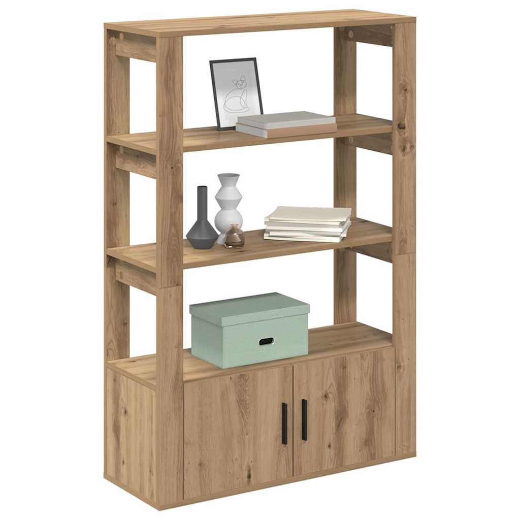 Sideboard Artisan-Eiche 30 x 80 x 119.5 cm Holzwerkstoff