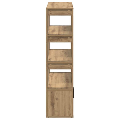Sideboard Artisan-Eiche 30 x 80 x 119.5 cm Holzwerkstoff