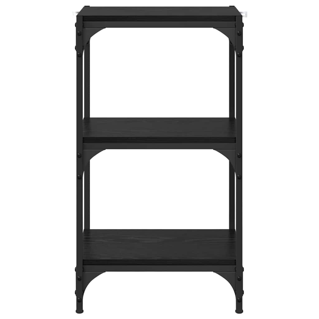 Bücherregal Schwarze Eiche 40 x 33 x 71 cm Holzwerkstoff