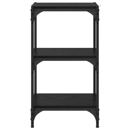 Bücherregal Schwarze Eiche 40 x 33 x 71 cm Holzwerkstoff