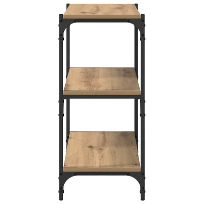 Bücherregal Eiche handwerklich 60 x 33 x 71 cm Holzwerkstoff