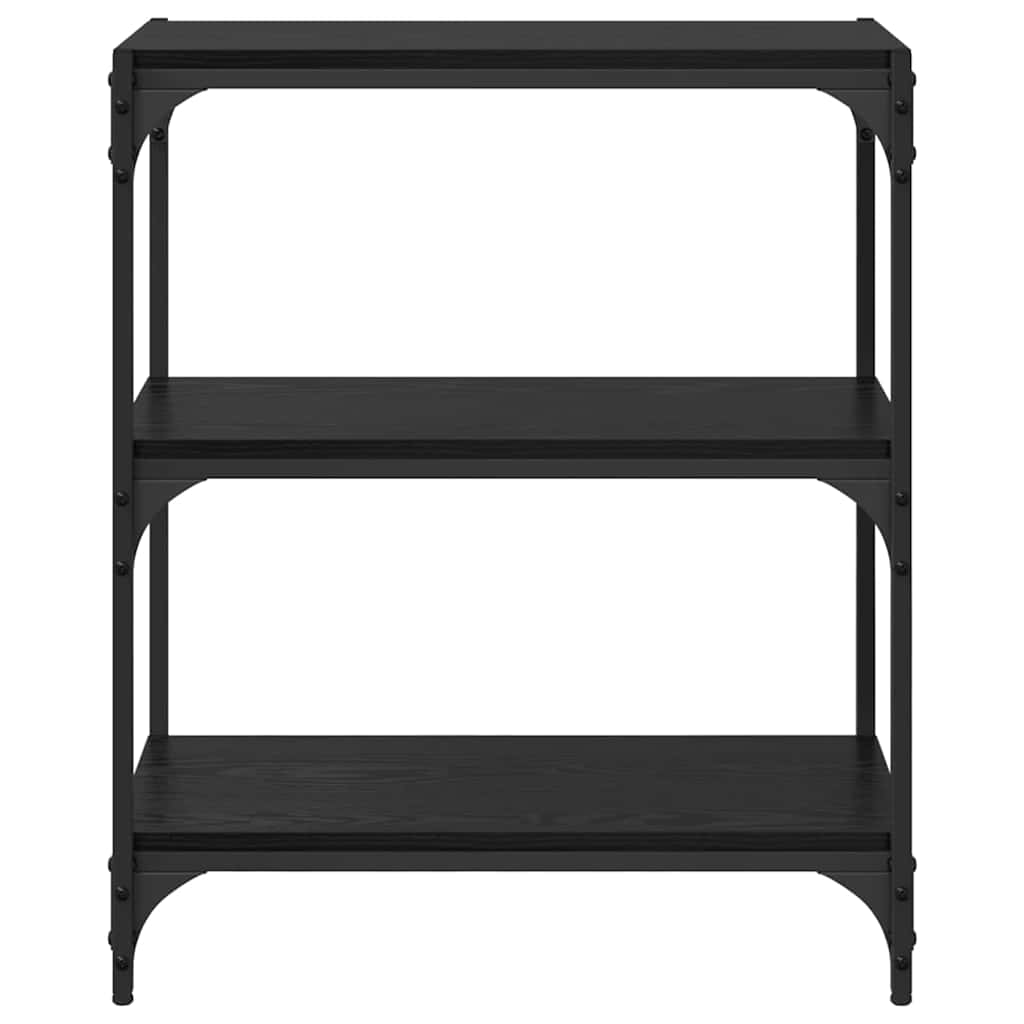 Bücherregal Schwarze Eiche 60 x 33 x 71 cm Holzwerkstoff