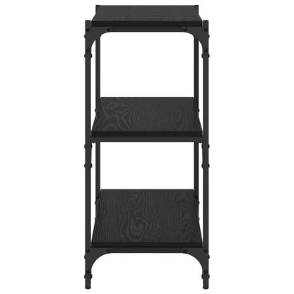 Bücherregal Schwarze Eiche 60 x 33 x 71 cm Holzwerkstoff