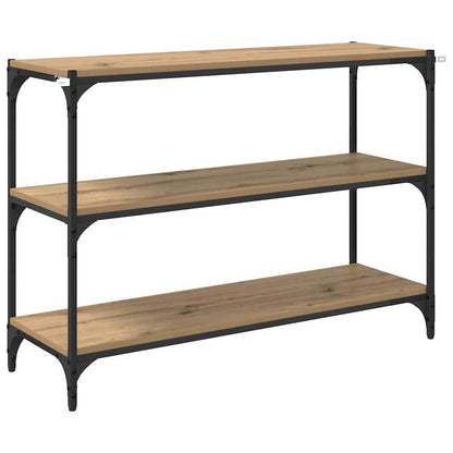 Bücherregal Eiche handwerklich 100 x 33 x 71 cm Holzwerkstoff