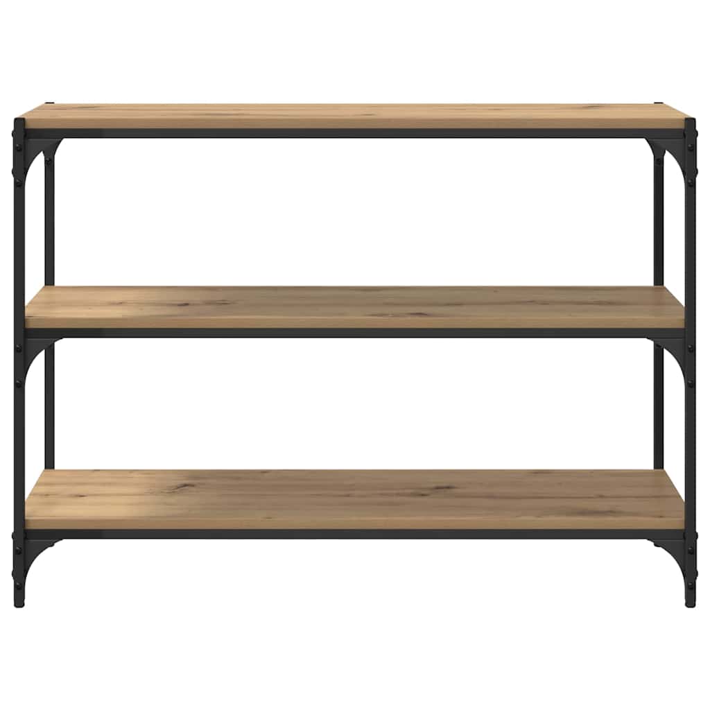 Bücherregal Eiche handwerklich 100 x 33 x 71 cm Holzwerkstoff