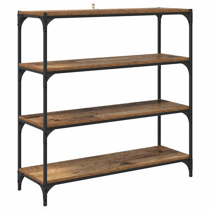 Bücherregal Altholz 100 x 33 x 100 cm Holzwerkstoff