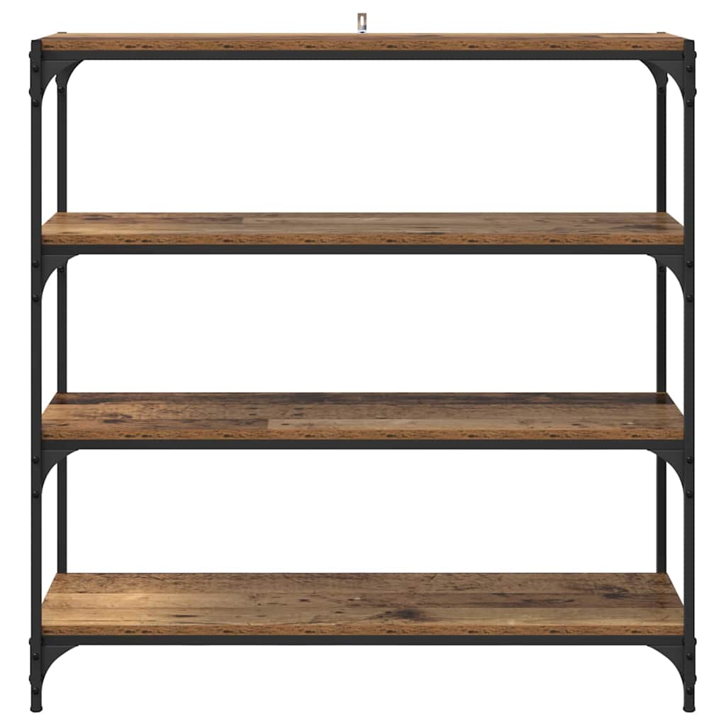 Bücherregal Altholz 100 x 33 x 100 cm Holzwerkstoff