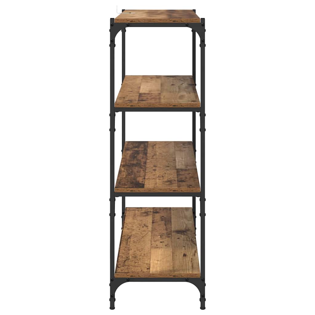 Bücherregal Altholz 100 x 33 x 100 cm Holzwerkstoff