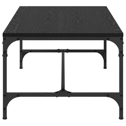 Couchtisch Schwarz Eichen-Optik 100 x 50 x 35 cm Holzwerkstoff