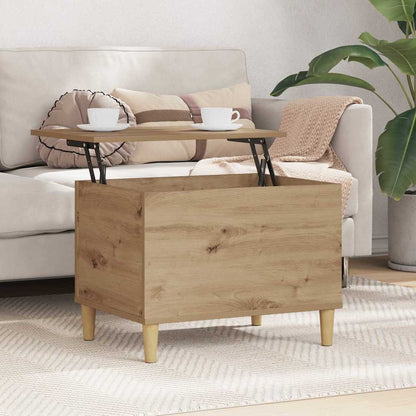Nachttisch Eiche handwerklich 60 x 44.5 x 45 cm Holzwerkstoff