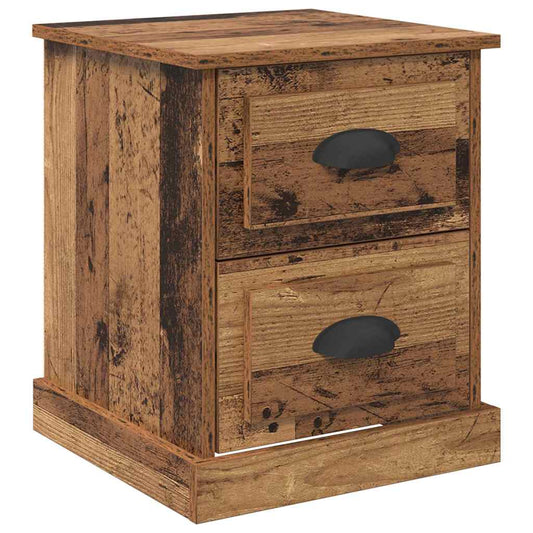 Nachttisch Altholz 39 x 39 x 47.5 cm Holzwerkstoff